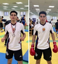 يهنئ السيد الأستاذ الدكتور محمد هيكل عميد الكلية، والسيد الأستاذ الدكتور محمد أبو ريا وكيل الكلية لشئون التعليم والطلاب، الطالب أحمد تامر المقيد بالفرقة الثالثة لحصوله ع المركز الثاني في بطولة الجامعة في رياضة الملاكمة وزن 75 كجم